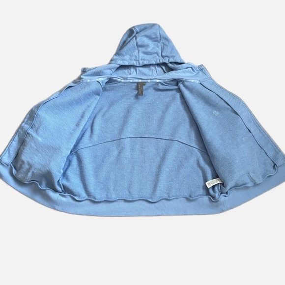 Sweaty Betty Coastal Blue Essentials Zip Through Hoodie Size XL - Picture 10 of 13
